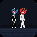 Stickman Huggy Spooky Holiday